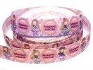Репсова стрічка 2,5 см, "Мамине щастя"
